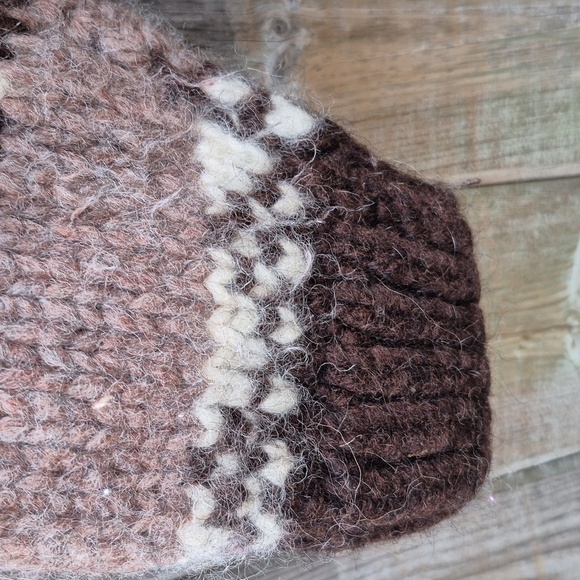 Vintage Cowichan Cardigan Sweater Thick Warm Wool - Picture 8 of 17